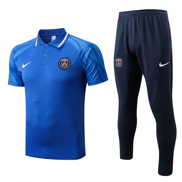 Polo PSG Set Completo 22/23 Blu